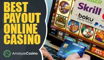 Best payout online casino