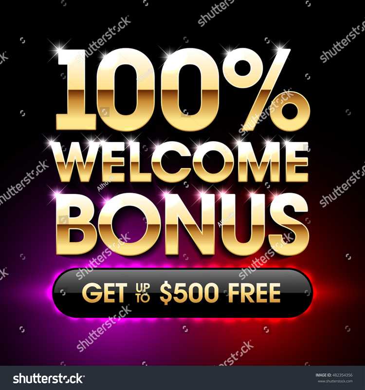 Casino welcome bonus