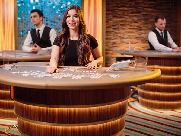 Live casino blackjack