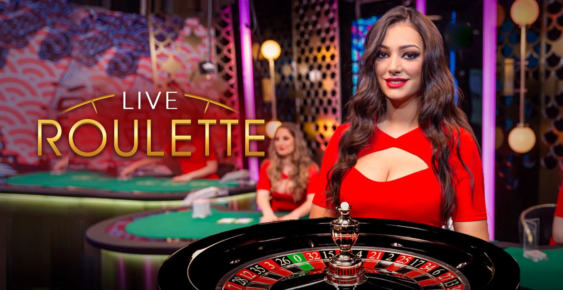 Live casino roulette