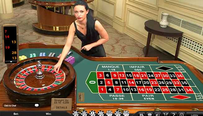 Live roulette casino