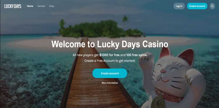 Lucky days casino