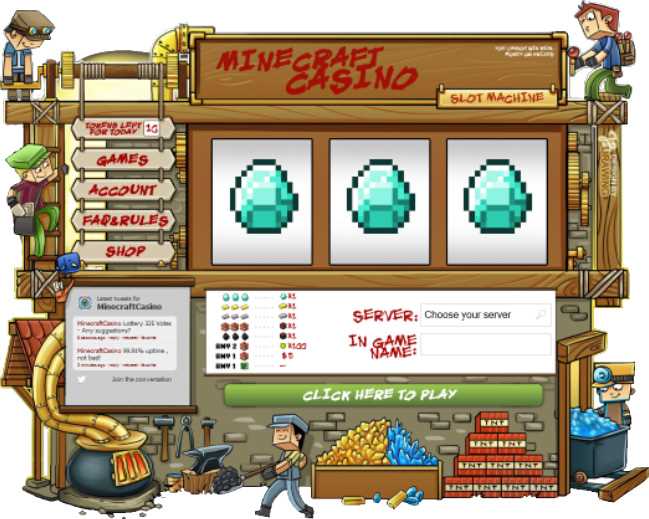 Minecraft casino plugin