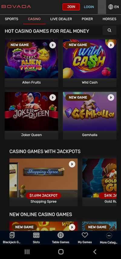 Mobile casino sites