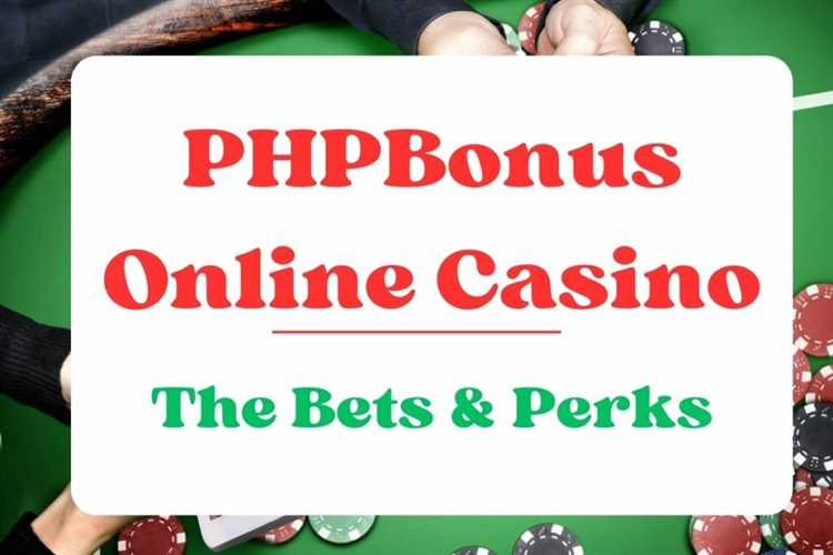 Phpbonus online casino