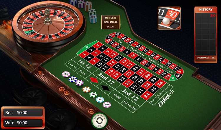 Roulette online casino